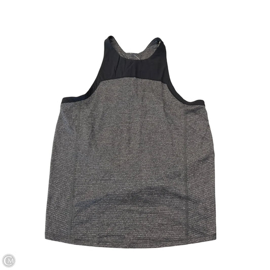 Athletic Tank Top By Lululemon In Grey, Size: M