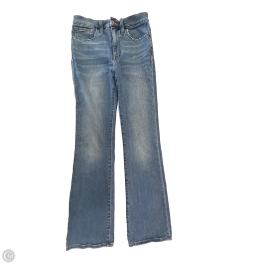 Jeans Flared By Madewell In Blue Denim, Size: 6