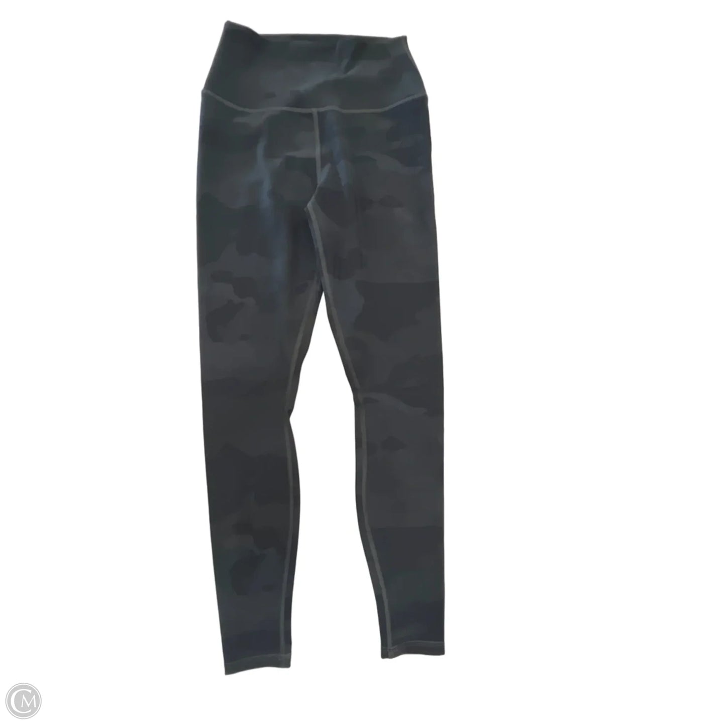 Athletic Leggings By Alo In Grey, Size: S