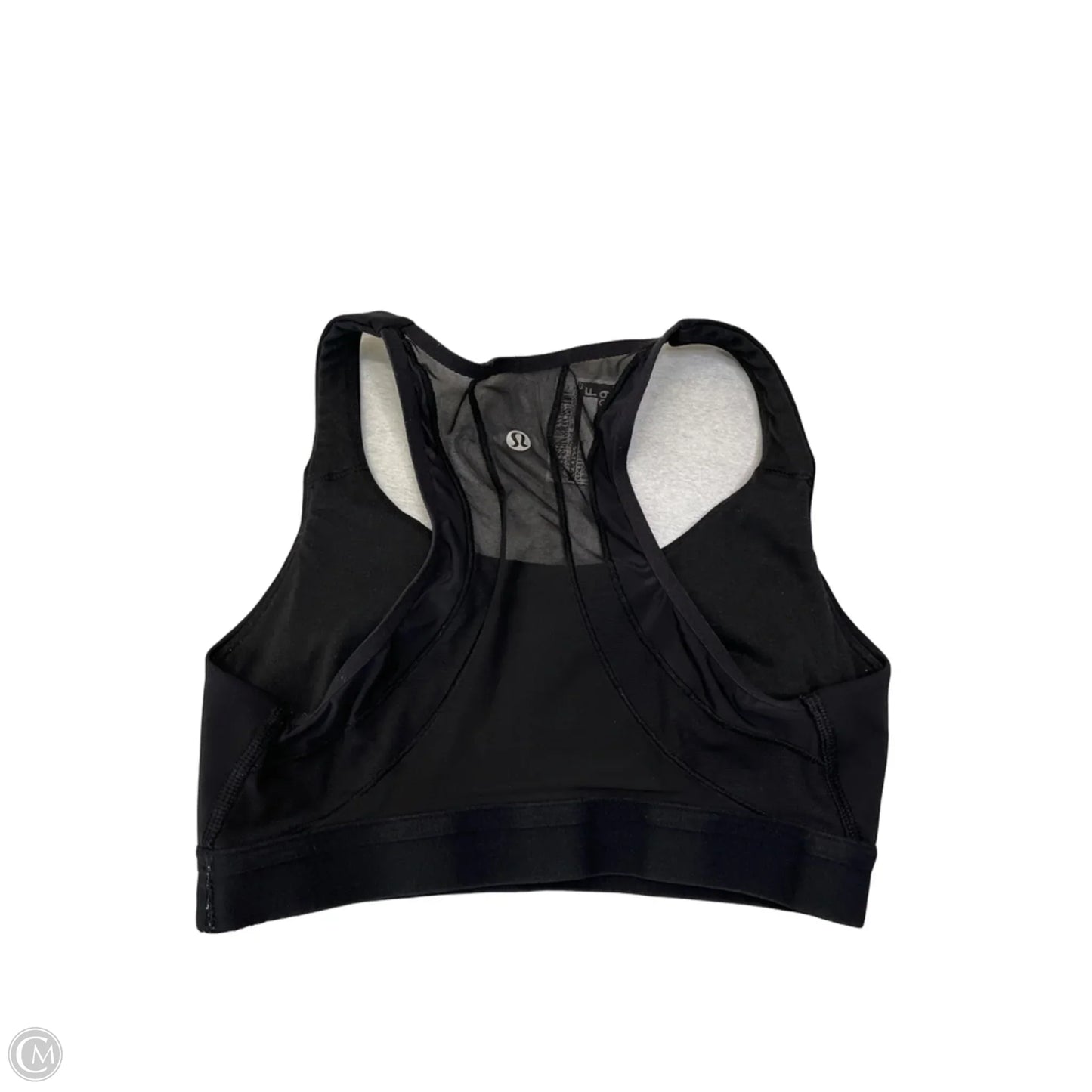 Athletic Bra By Lululemon In Black, Size: S