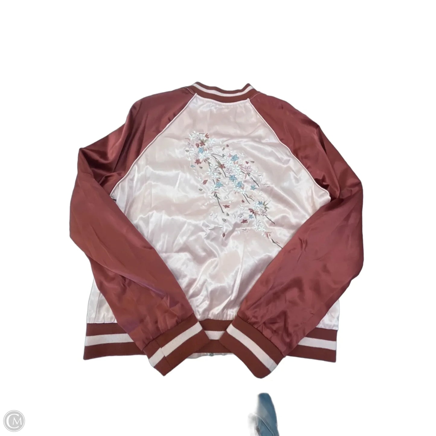 Jacket Moto By Ashley In Pink, Size: Xl