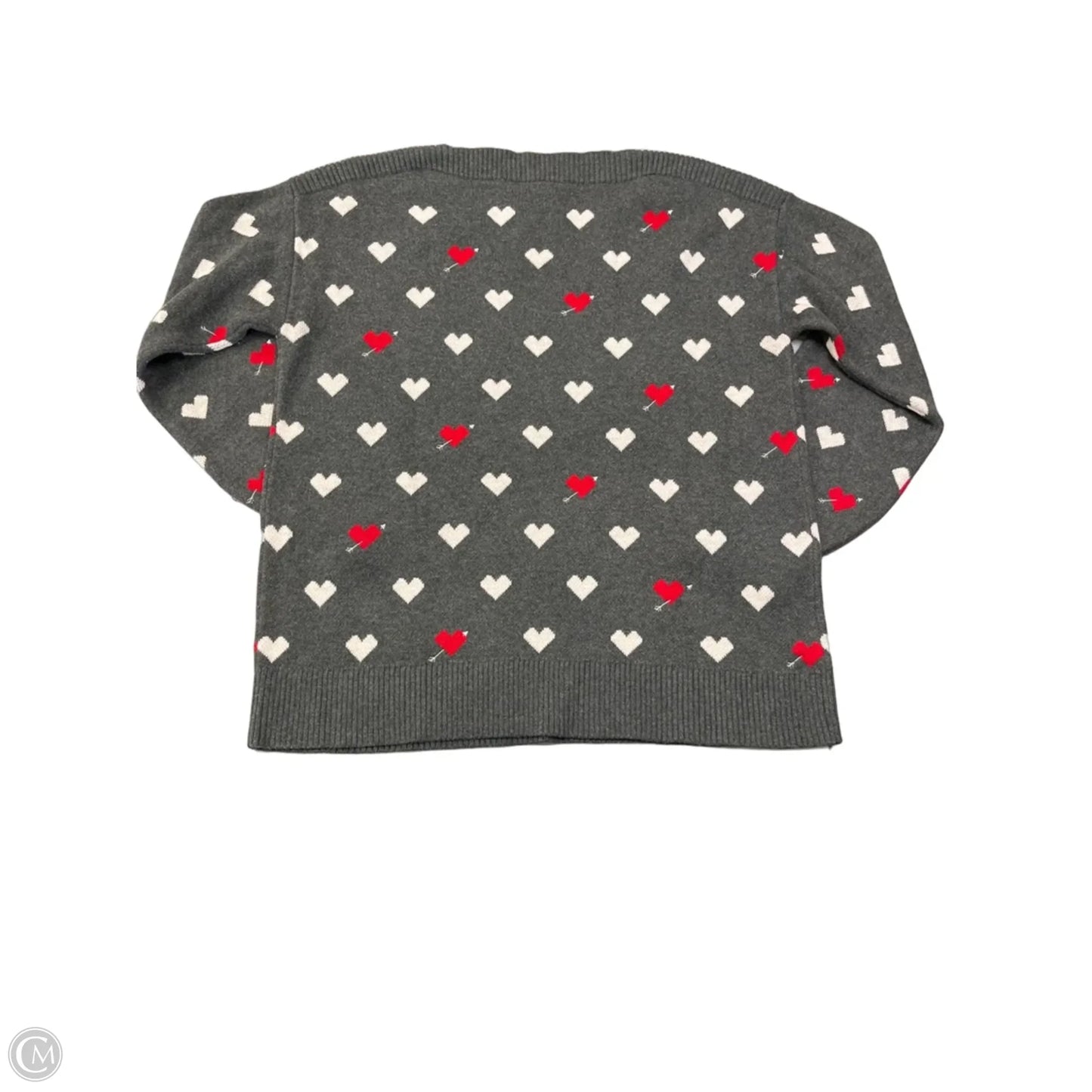 Sweater By Loft In Grey, Size: M