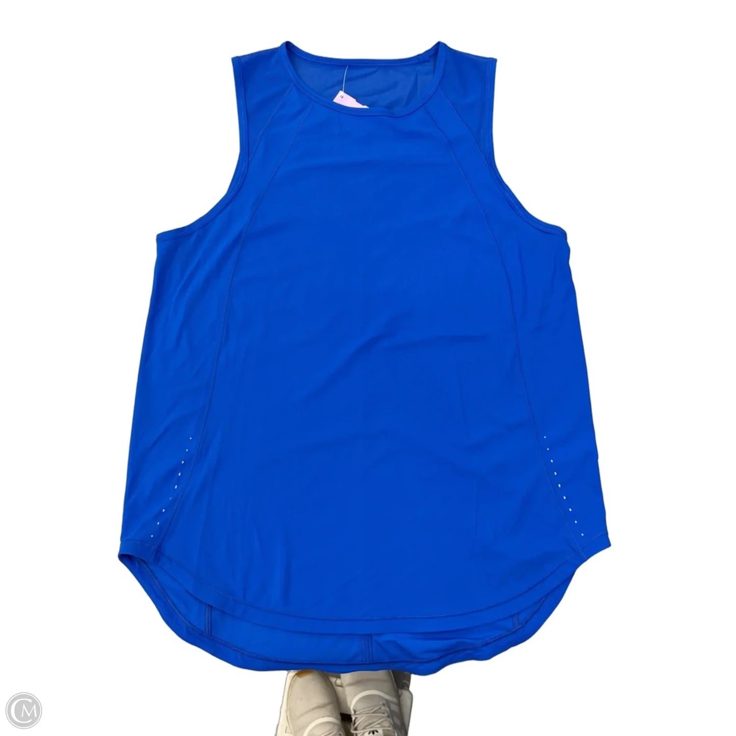 Athletic Tank Top By Lululemon In Blue, Size: L