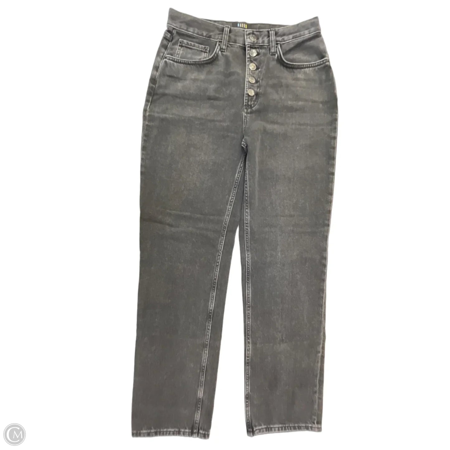 Jeans Straight By Rails In Grey Denim, Size: 8