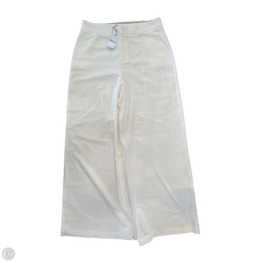 Pants Wide Leg By Showpo In White, Size: L
