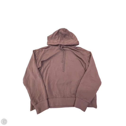 Sweatshirt Hoodie By Quince In Purple, Size: Xs