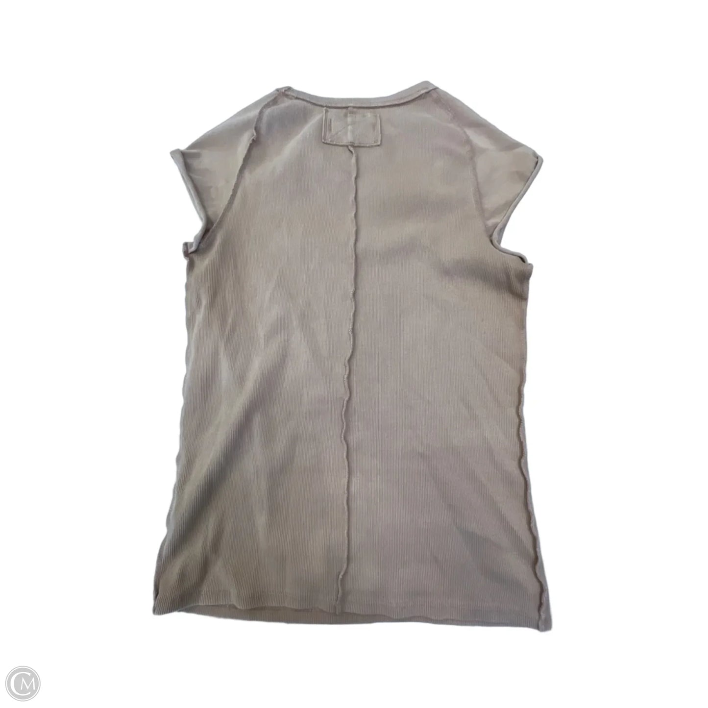 Top Short Sleeve Basic By We The Free In Brown, Size: L