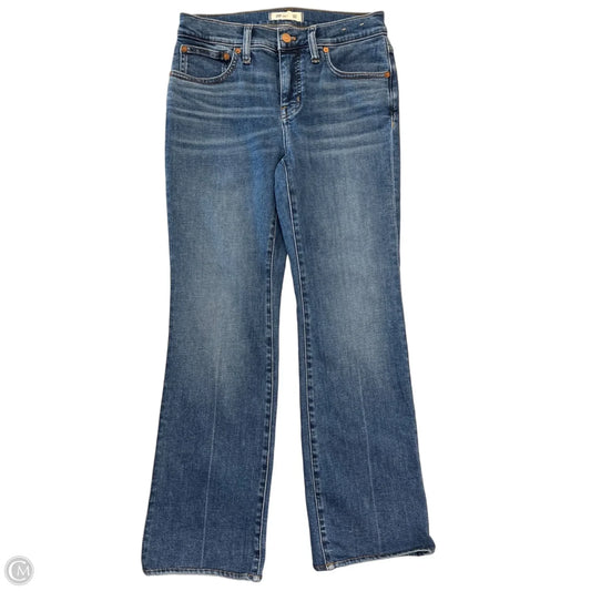 Jeans Boot Cut By Madewell In Blue Denim, Size: 4p