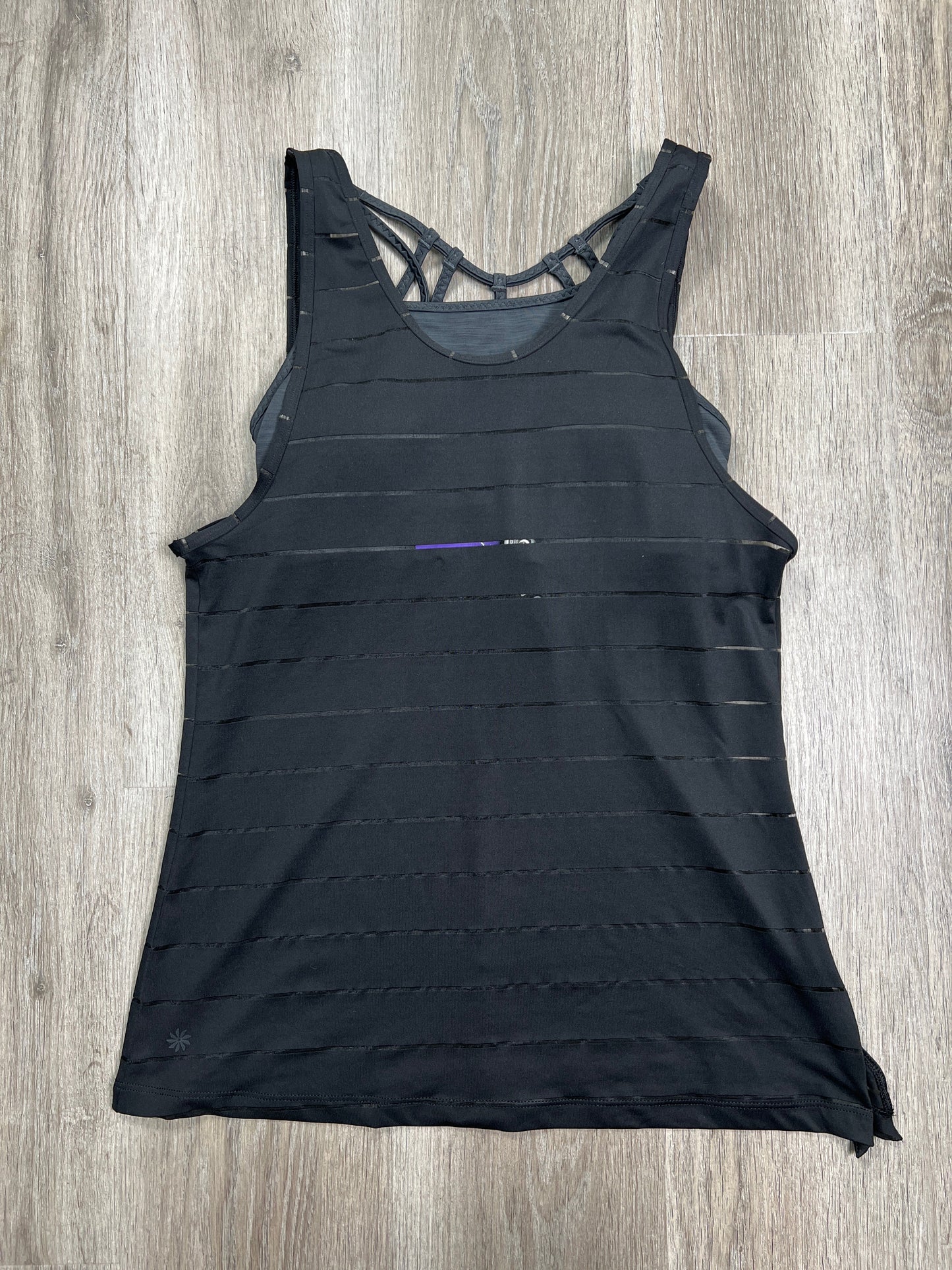 Black Athletic Tank Top Athleta, Size S