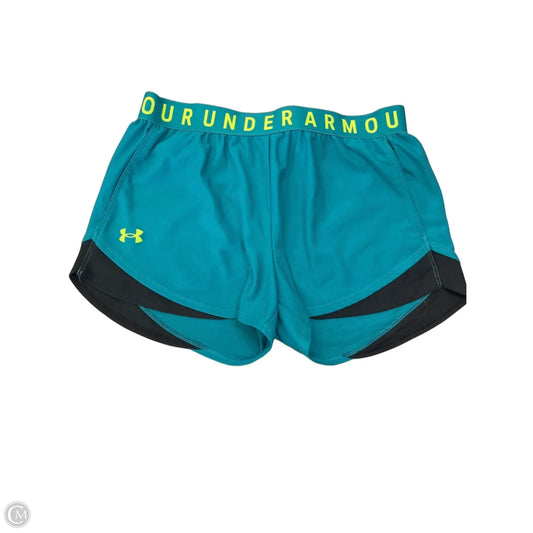 Athletic Shorts By Under Armour In Blue, Size: M