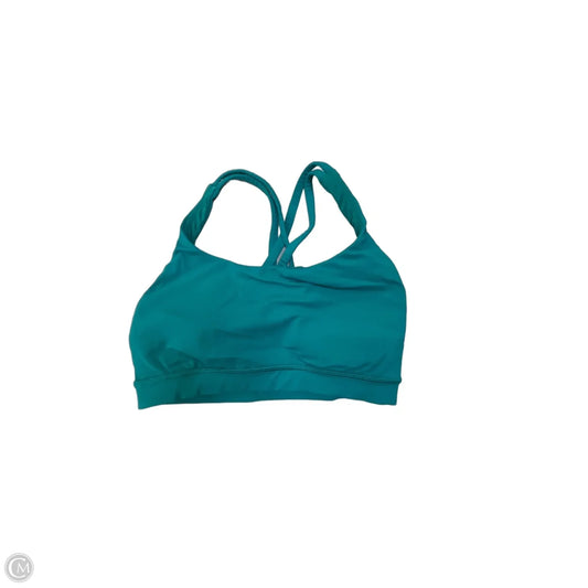 Athletic Bra By Lululemon In Teal, Size: S