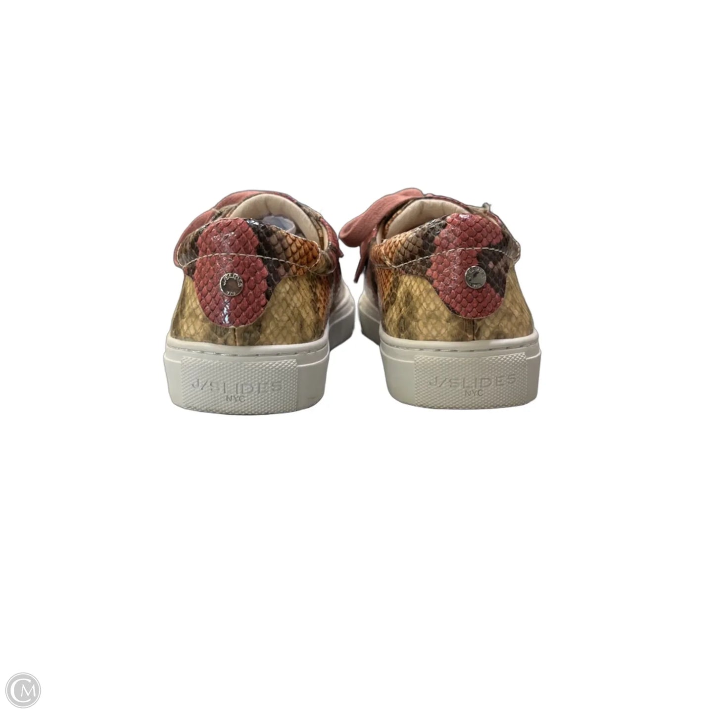 Shoes Sneakers By J Slides In Snakeskin Print, Size: 6