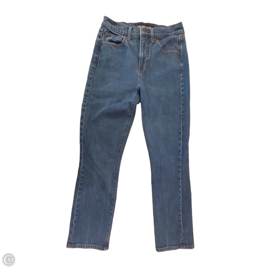 Jeans Straight By Veronica Beard In Blue Denim, Size: 0