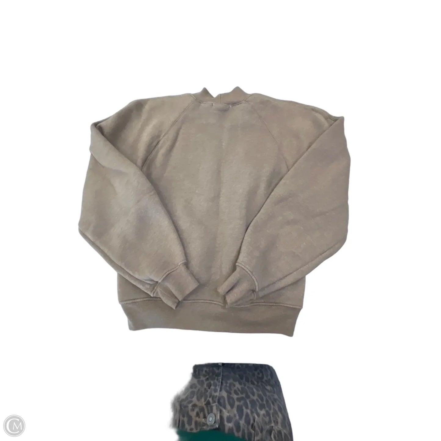 Sweatshirt Crewneck By Agolde In Brown, Size: Xs