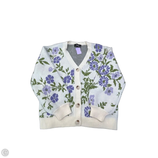 Cardigan By Cider In White, Size: Xl