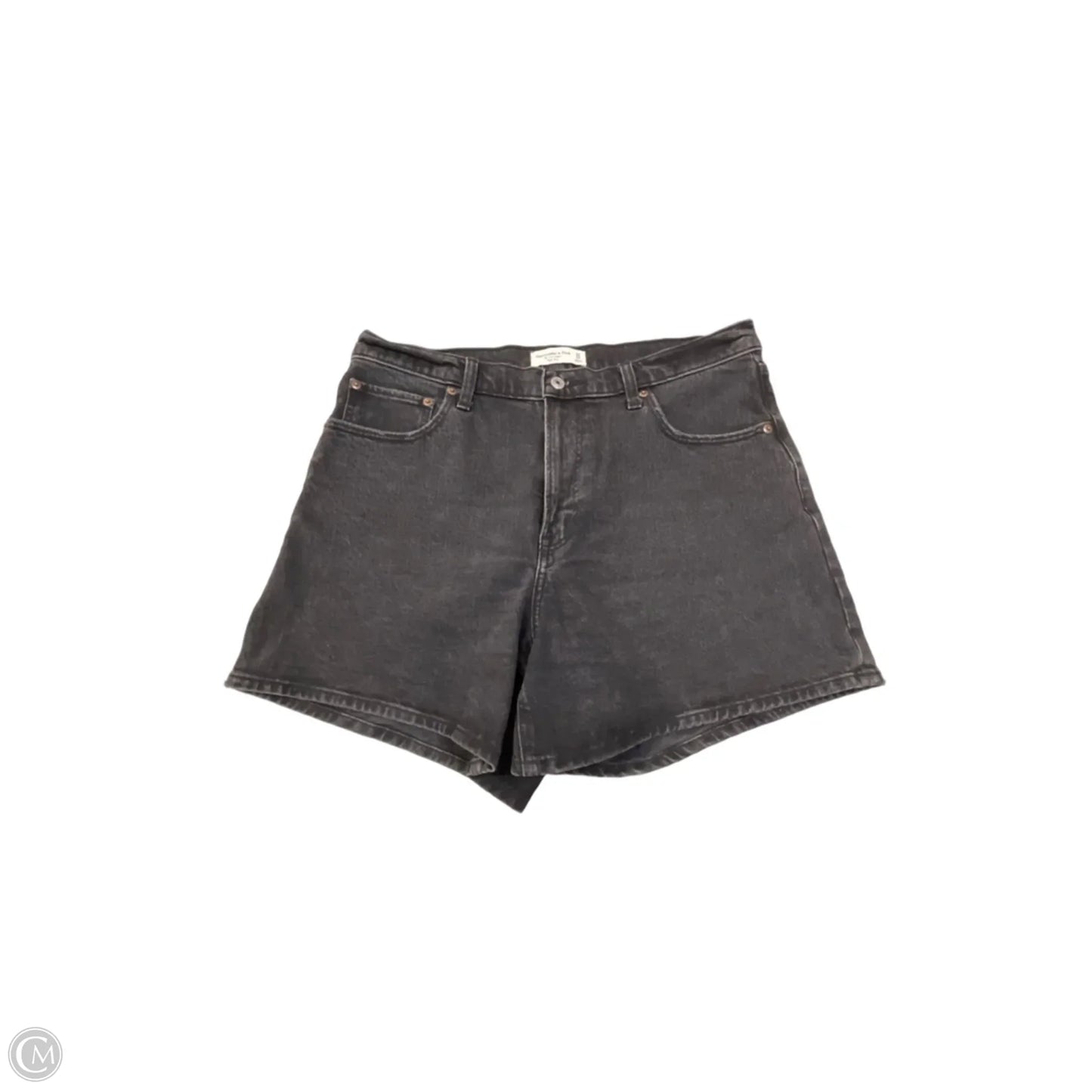 Shorts By Abercrombie And Fitch In Grey Denim, Size: Xl