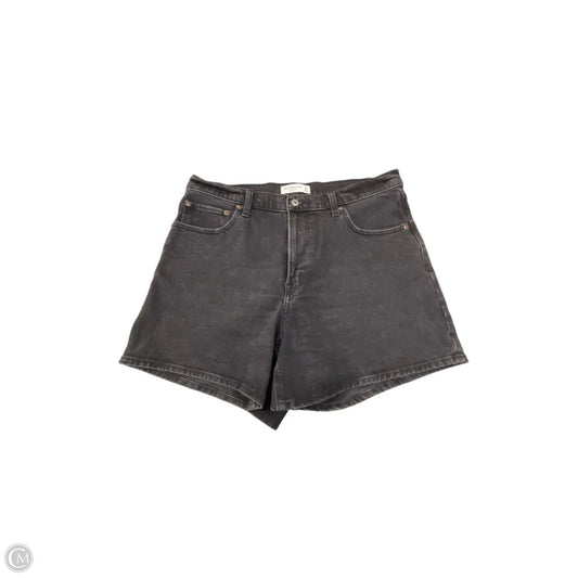 Shorts By Abercrombie And Fitch In Grey Denim, Size: Xl
