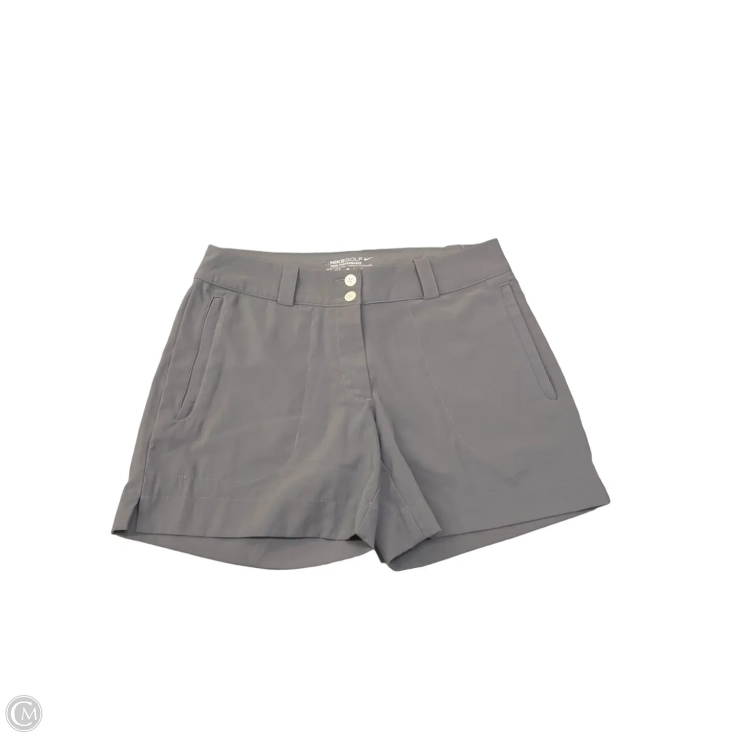 Athletic Shorts By Nike Apparel In Grey, Size: S