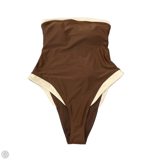 Swimsuit By Abercrombie And Fitch In Brown, Size: M
