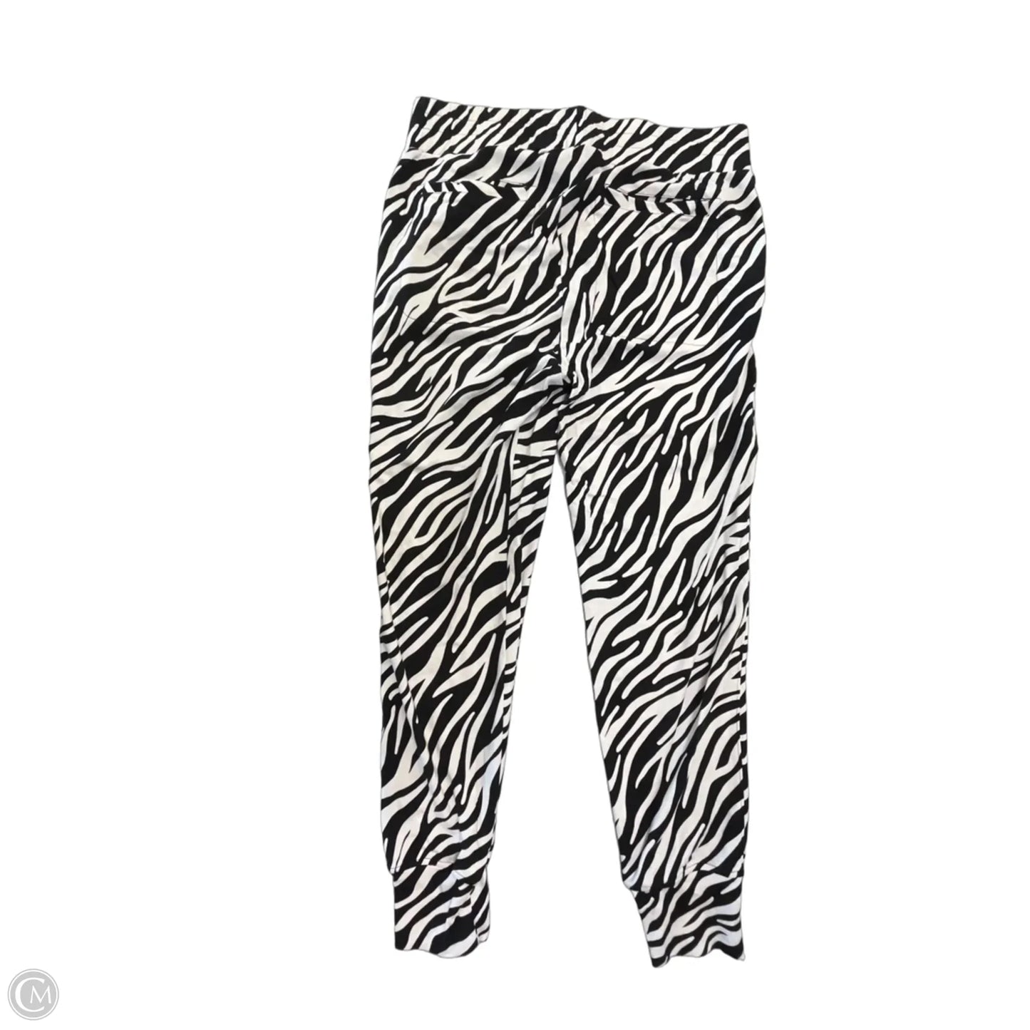 Pants Joggers By Cabi In Black & White, Size: M