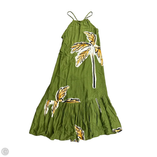 Dress Casual Maxi By Anthropologie In Green, Size: M