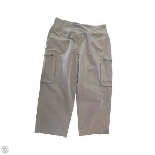 Athletic Pants By Sage In Grey, Size: Xl