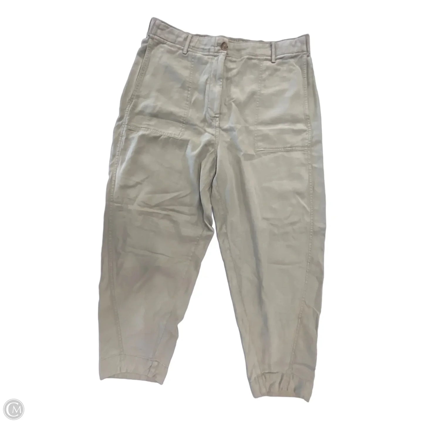 Pants Wide Leg By Banana Republic In Green, Size: Lp