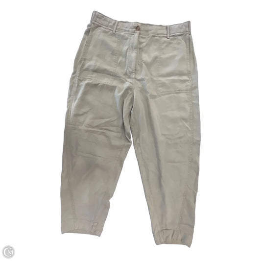 Pants Wide Leg By Banana Republic In Green, Size: Lp