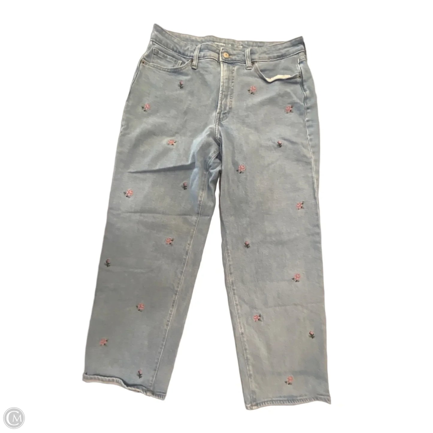 Jeans Wide Leg By Old Navy In Blue Denim, Size: 12p