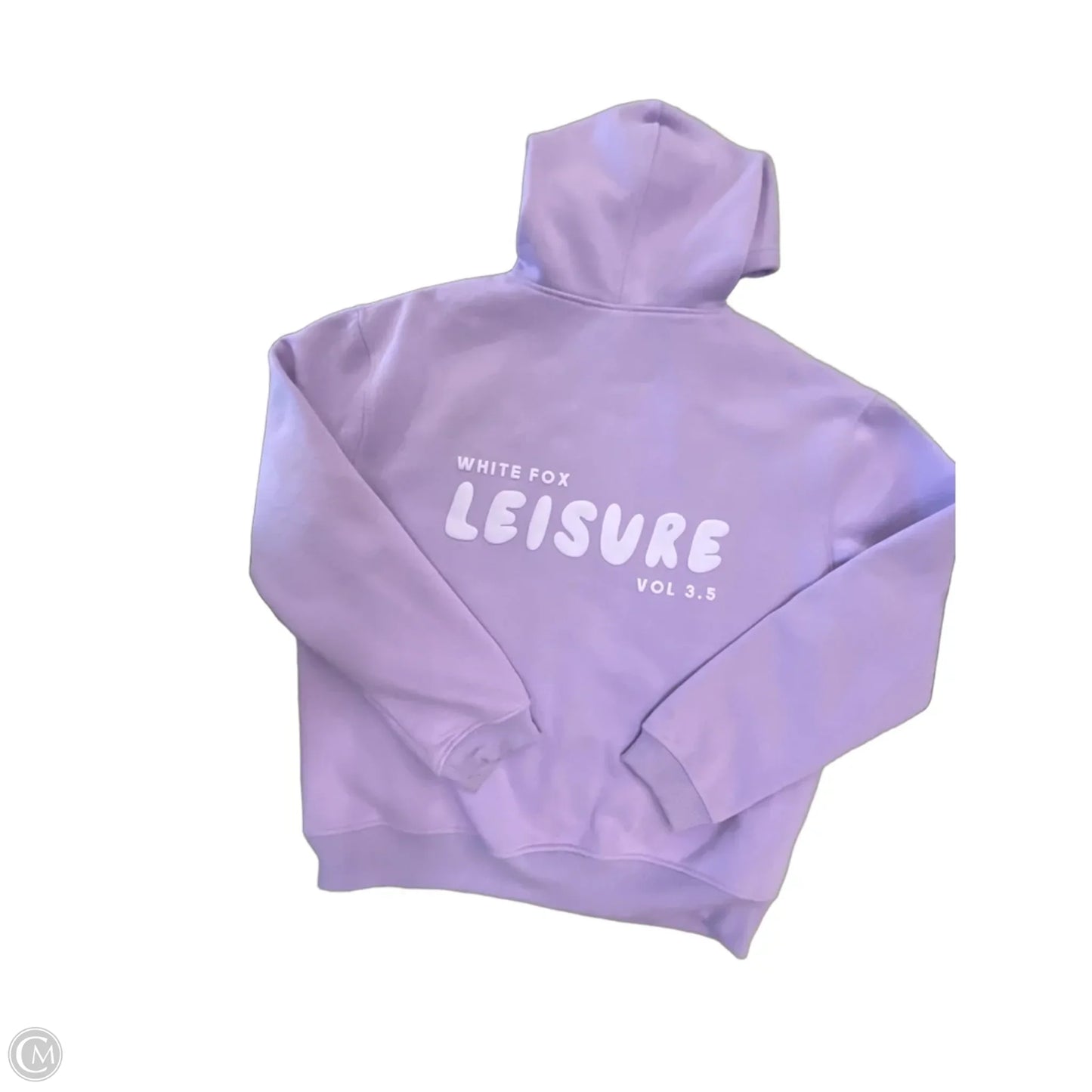 Sweatshirt Hoodie By White Fox In Purple, Size: L