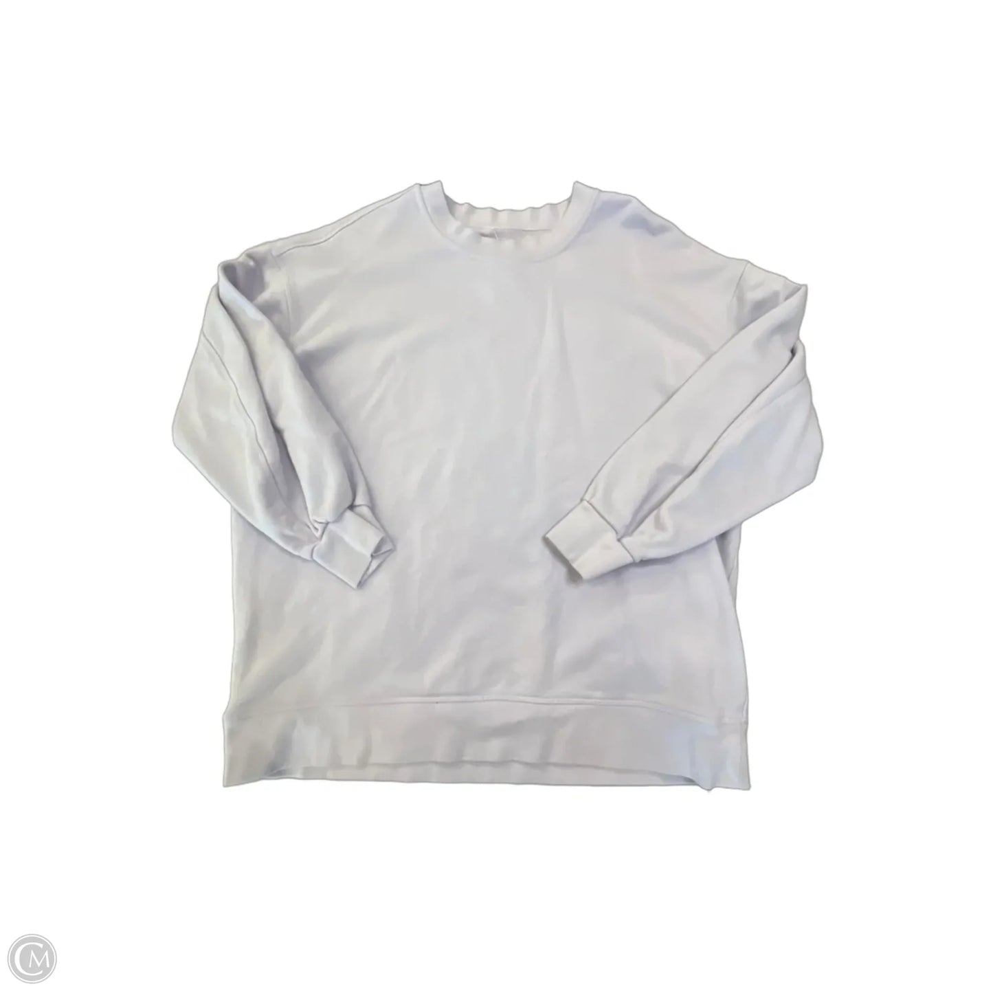Athletic Sweatshirt Crewneck By Lululemon In Purple, Size: L