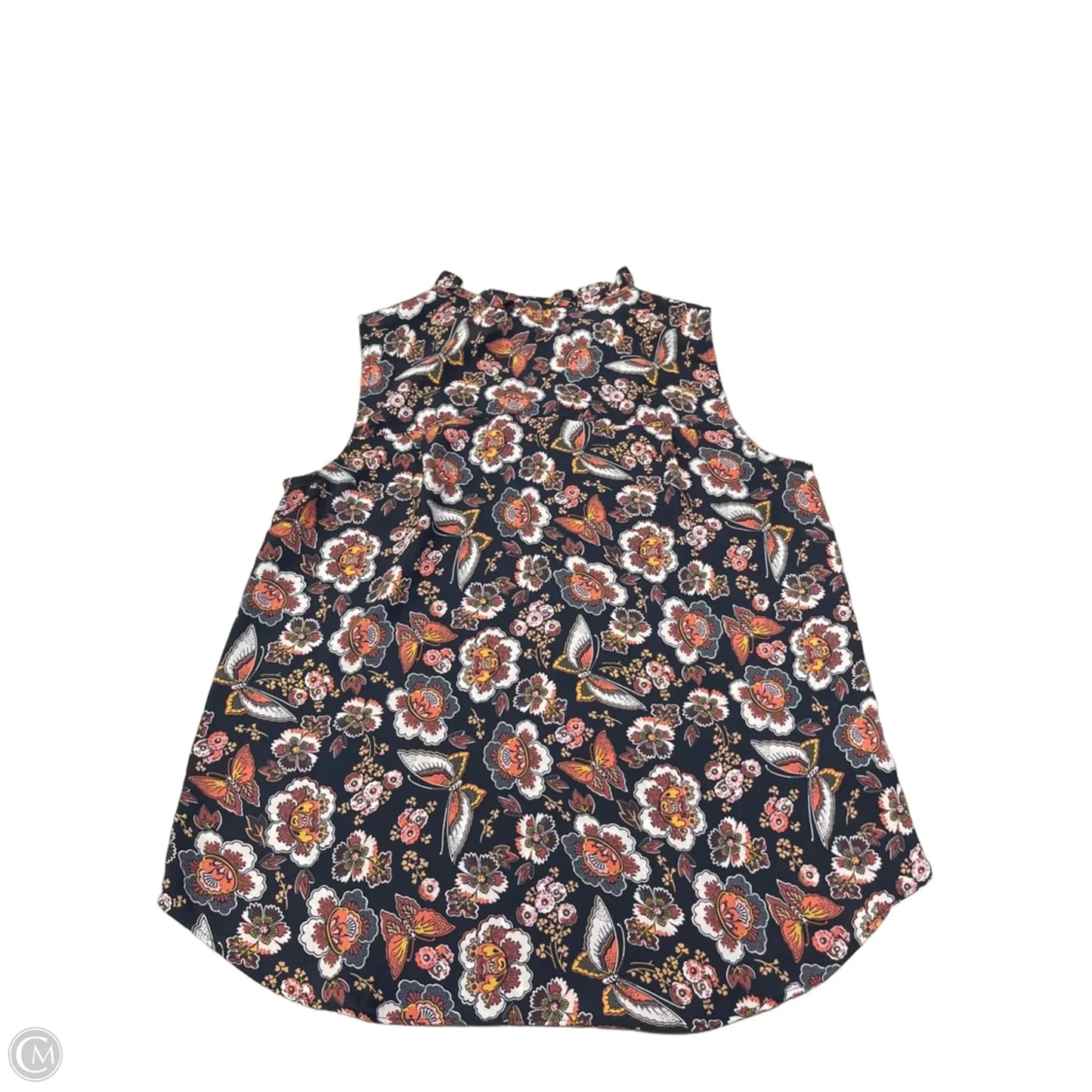Blouse Sleeveless By Loft In Paisley Print, Size: Sp