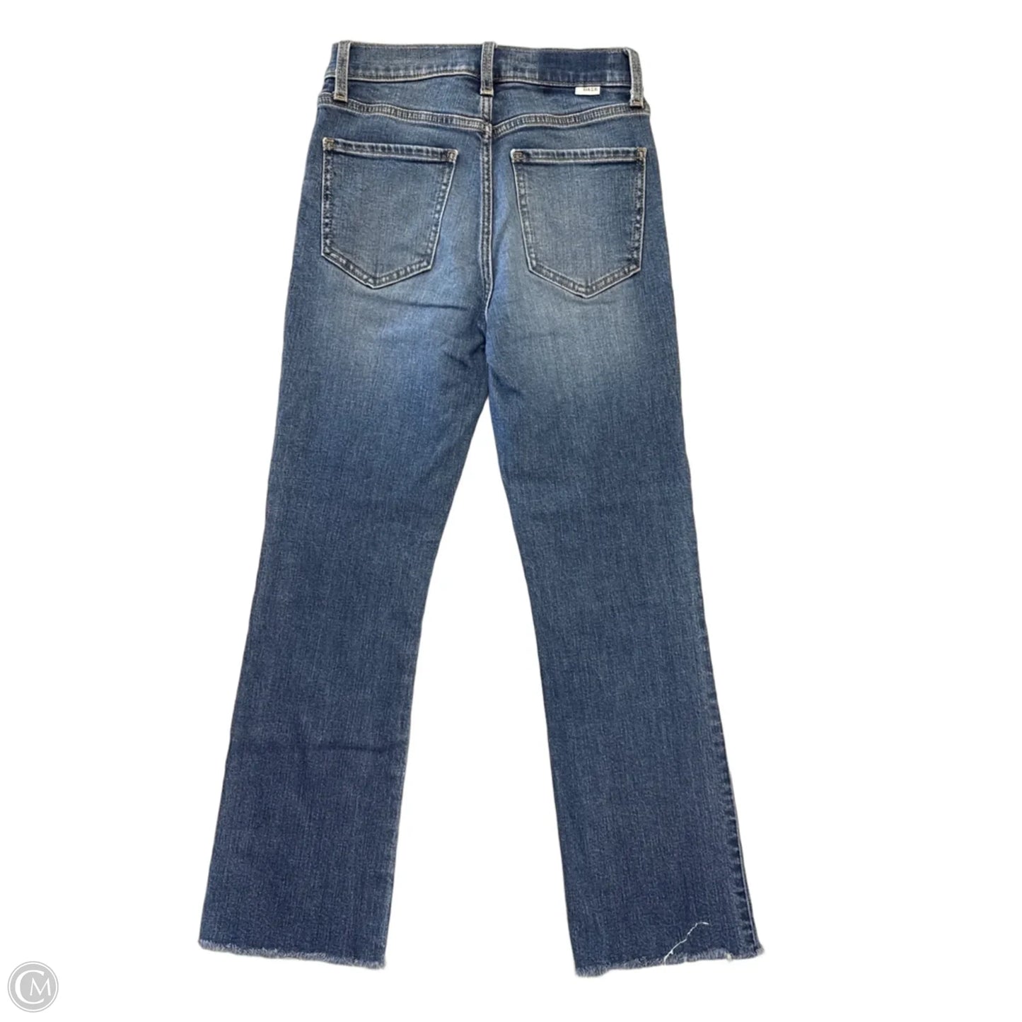 Jeans Wide Leg By Daze Denim In Blue Denim, Size: 0