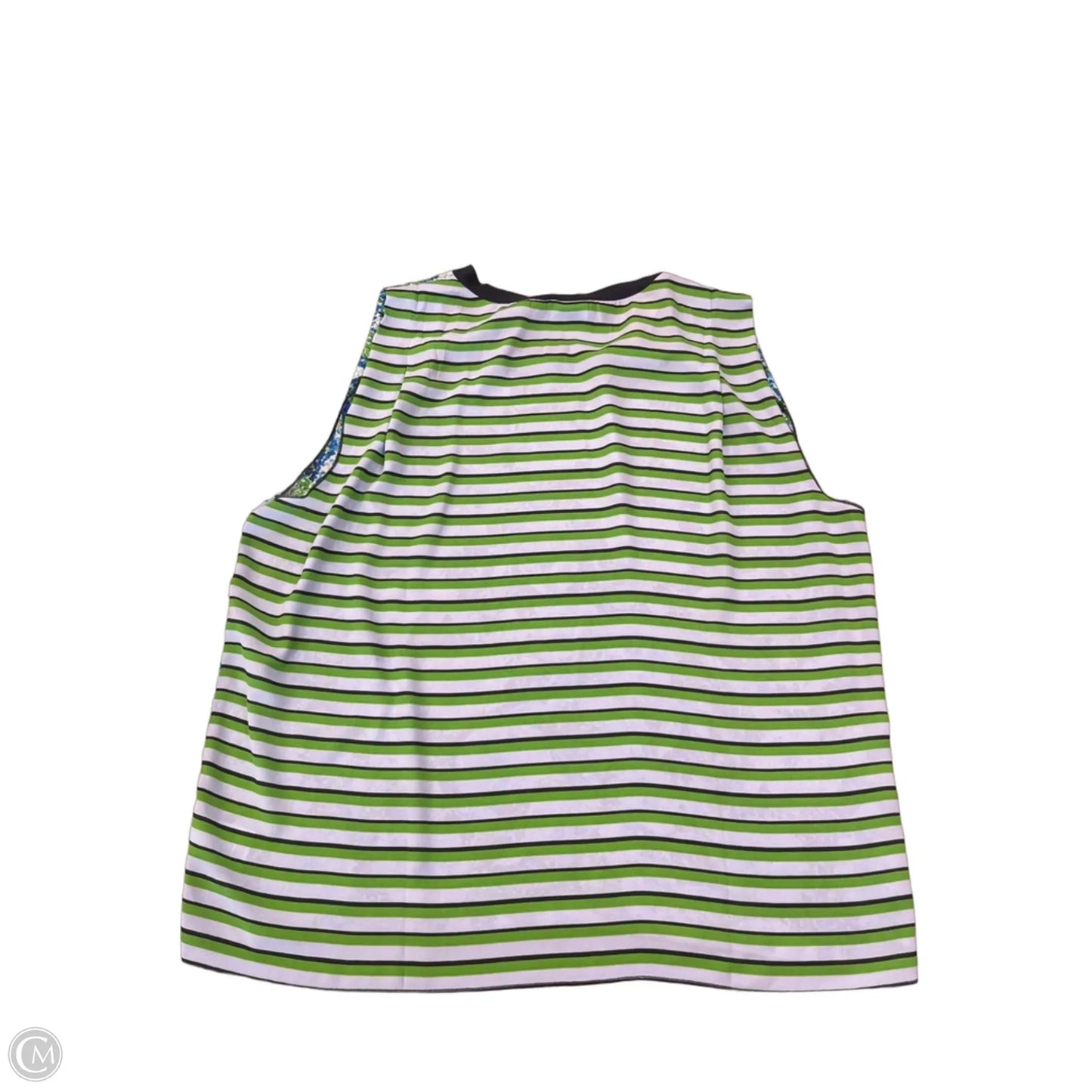 Blouse Sleeveless By Cabi In Blue, Size: M