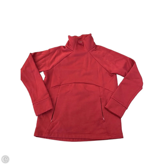 Athletic Sweatshirt Collar By Athleta In Red, Size: S