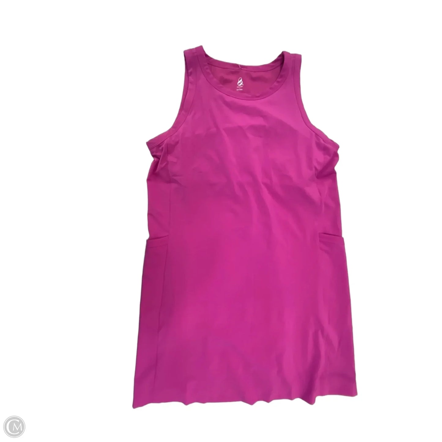 Athletic Dress By Lou And Grey In Purple, Size: L