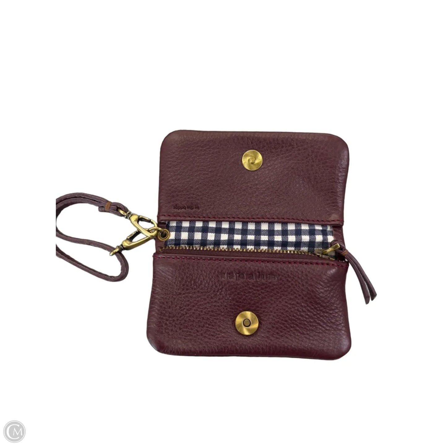 Coin Purse Leather By Cma, Size: Small