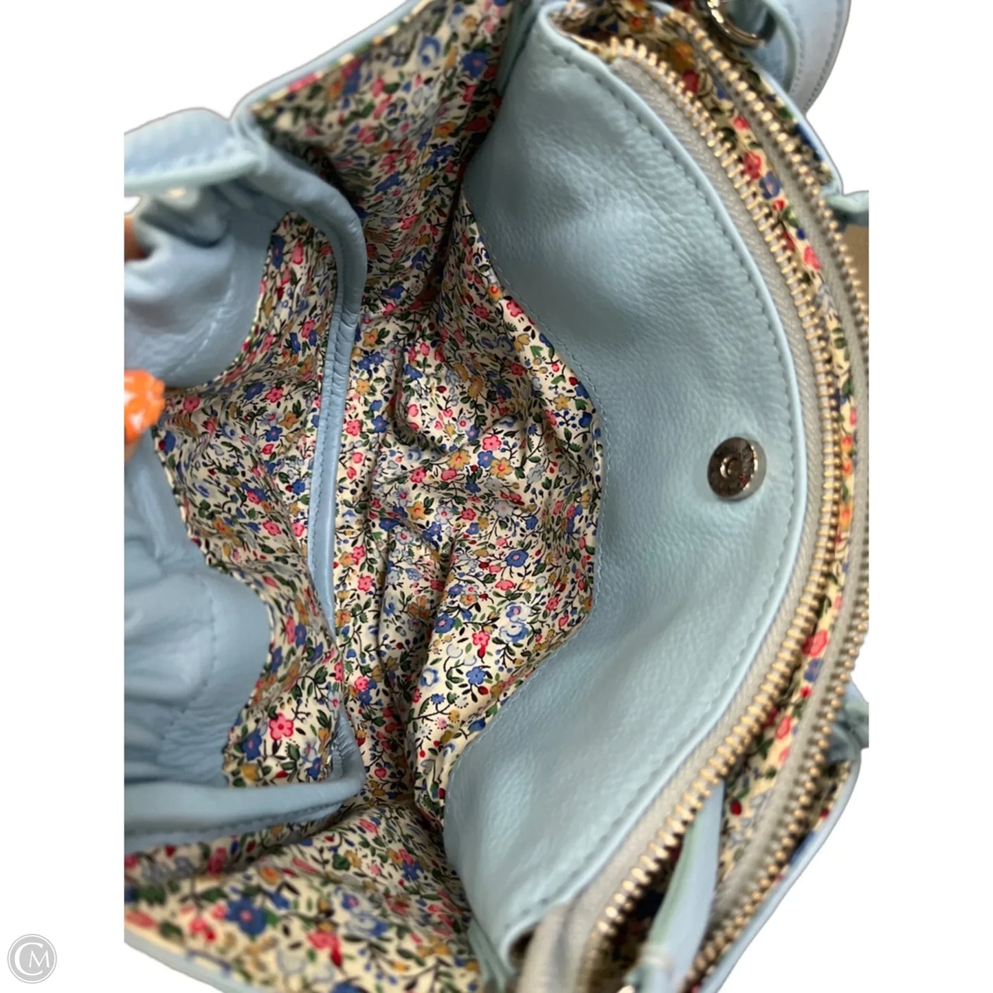 Crossbody Leather By Cma, Size: Medium
