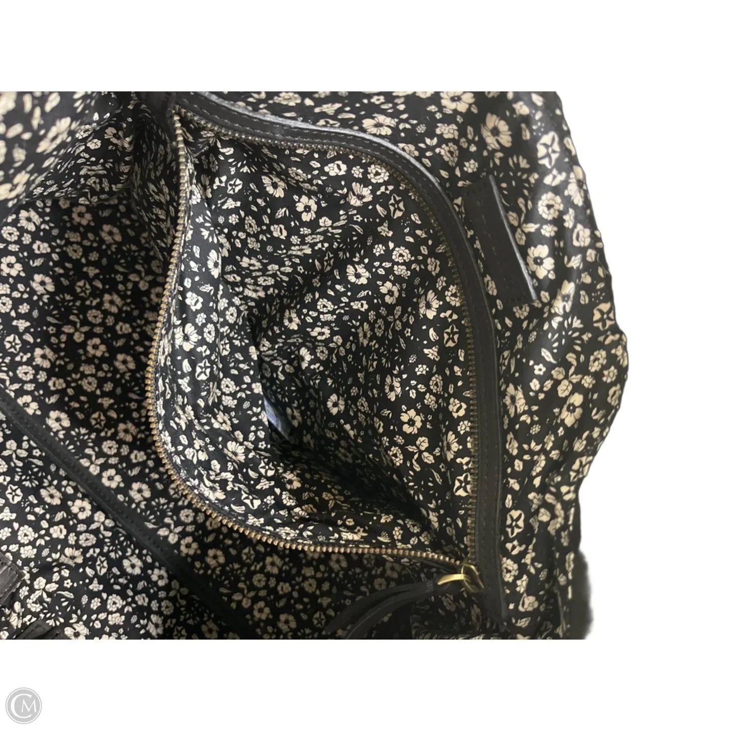 Tote Leather By Cma, Size: Large