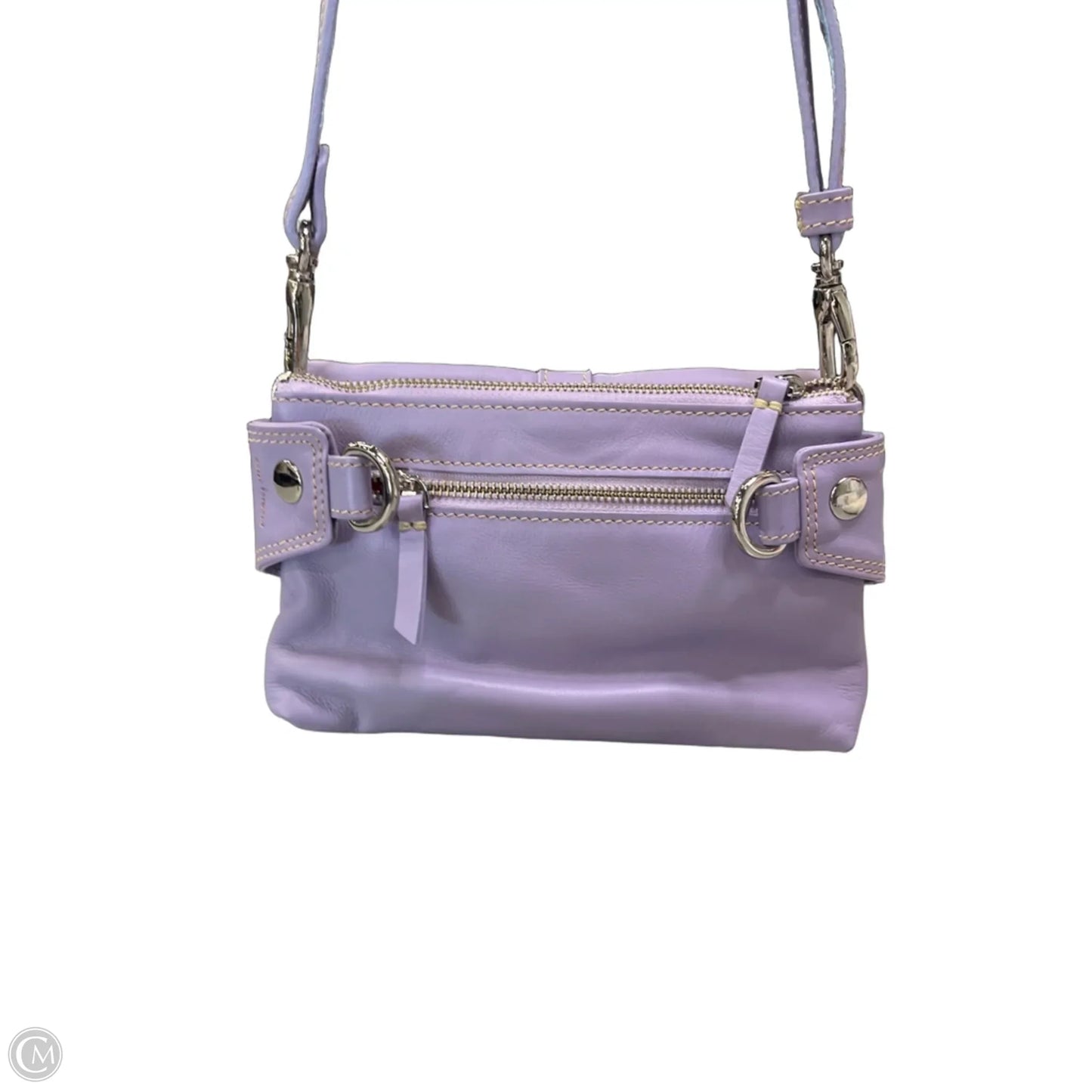 Crossbody Leather By Cma, Size: Small