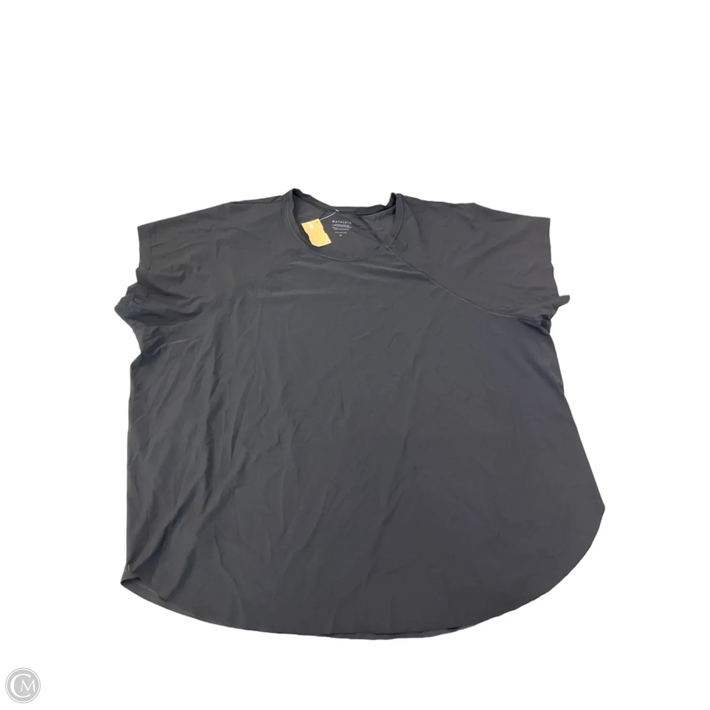 Athletic Top Short Sleeve By Athleta In Black, Size: 3x