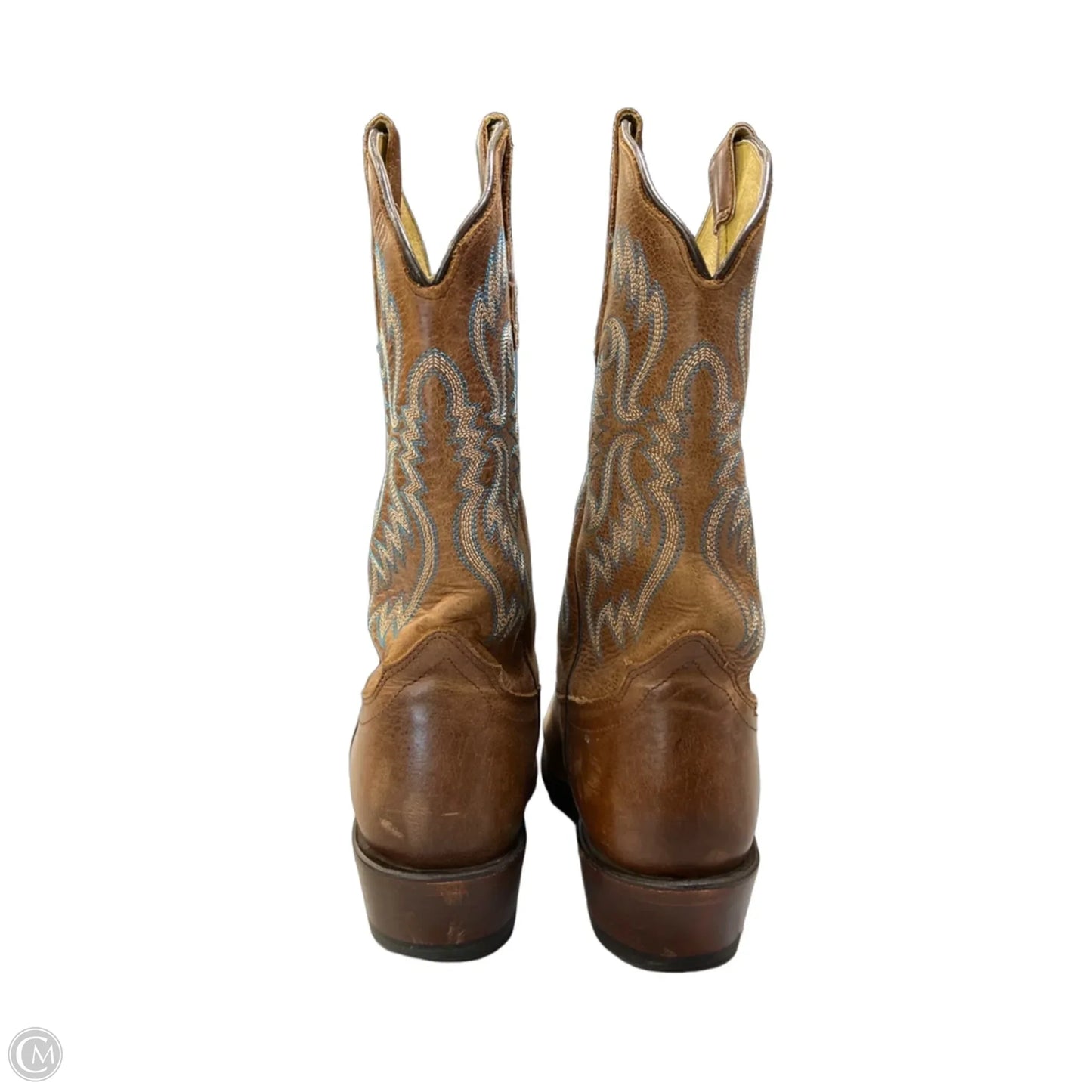 Boots Western By Clothes Mentor In Brown, Size: 8