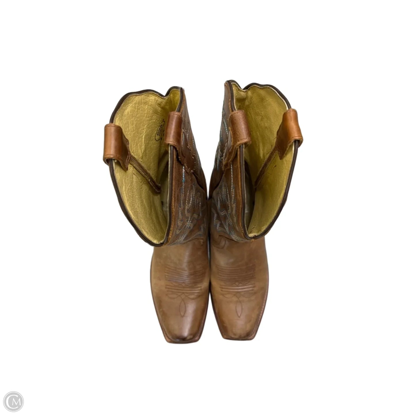Boots Western By Clothes Mentor In Brown, Size: 8