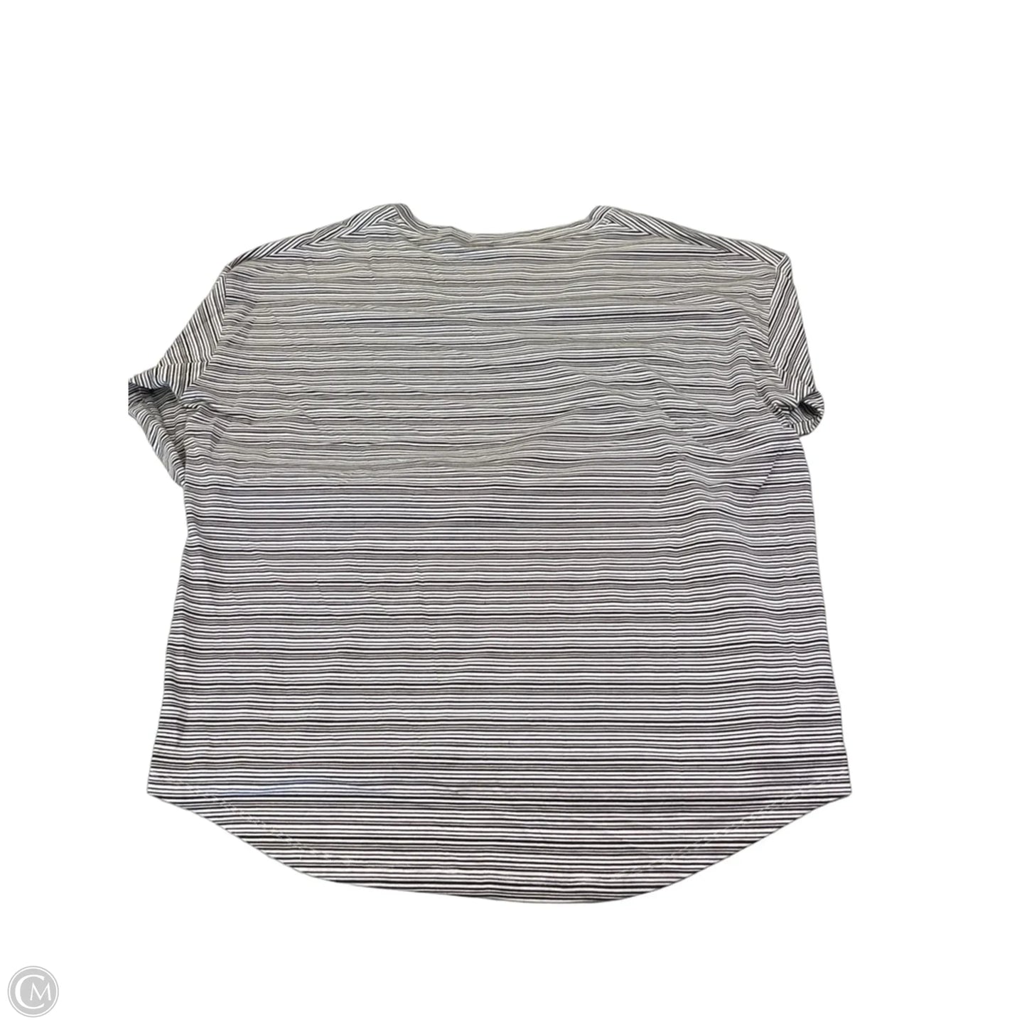 Top Long Sleeve By Athleta In Striped Pattern, Size: Xl
