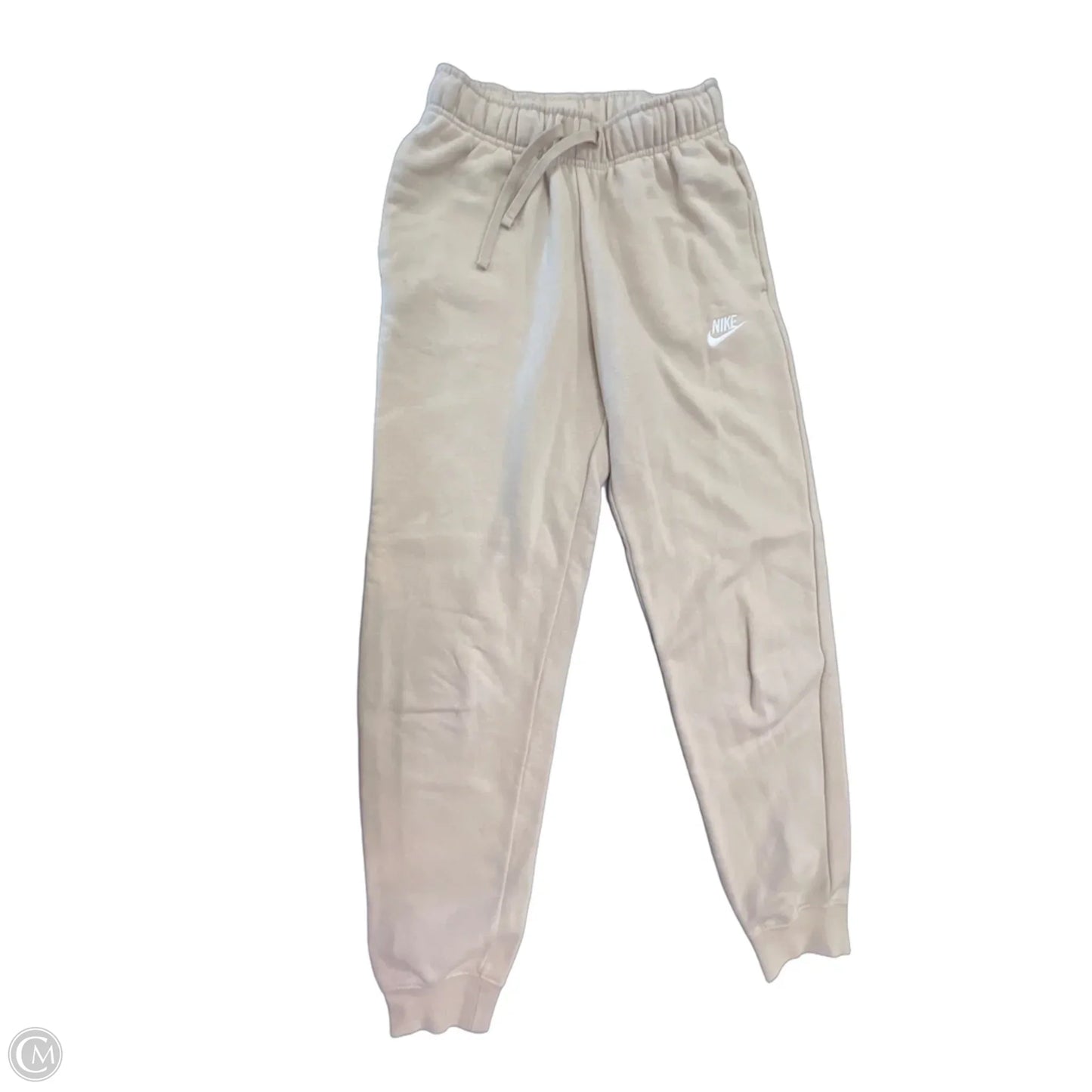 Athletic Pants By Nike Apparel In Tan, Size: Xs