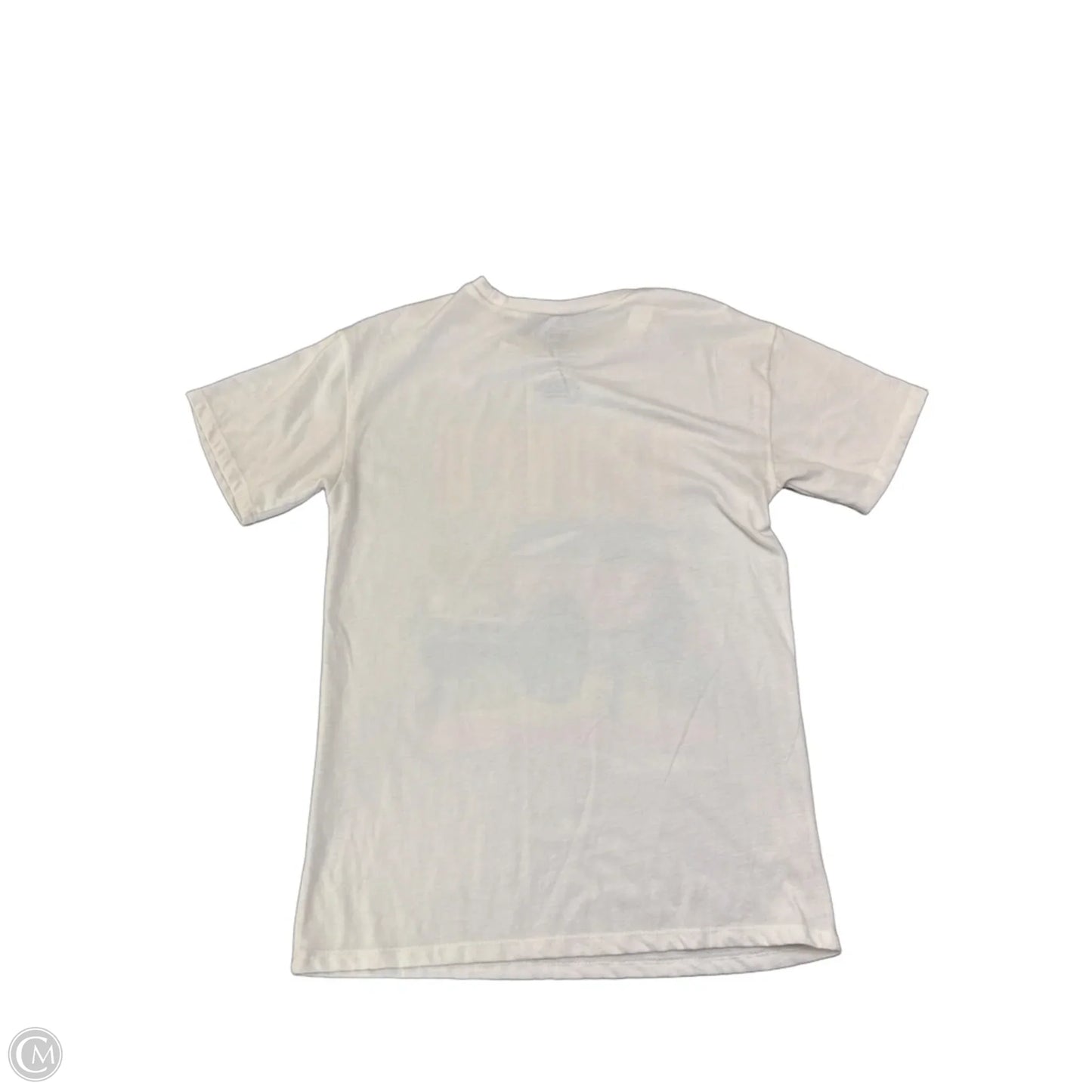 Top Short Sleeve By Clothes Mentor In Cream, Size: S