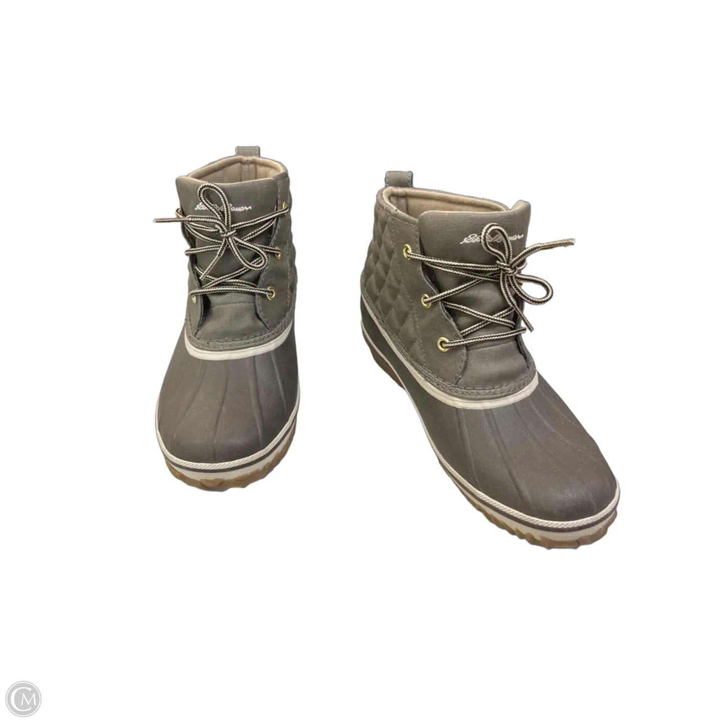 Boots Ankle Flats By Eddie Bauer In Grey, Size: 8.5
