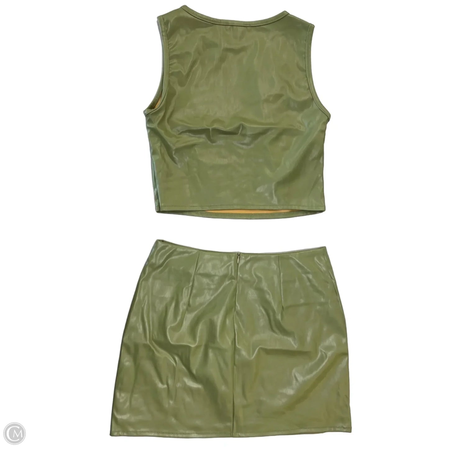 Skirt Set 2pc By Prettygarden In Green, Size: L