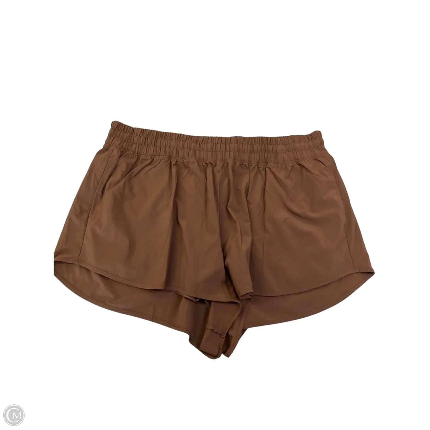 Athletic Shorts By Offline In Brown, Size: Xl