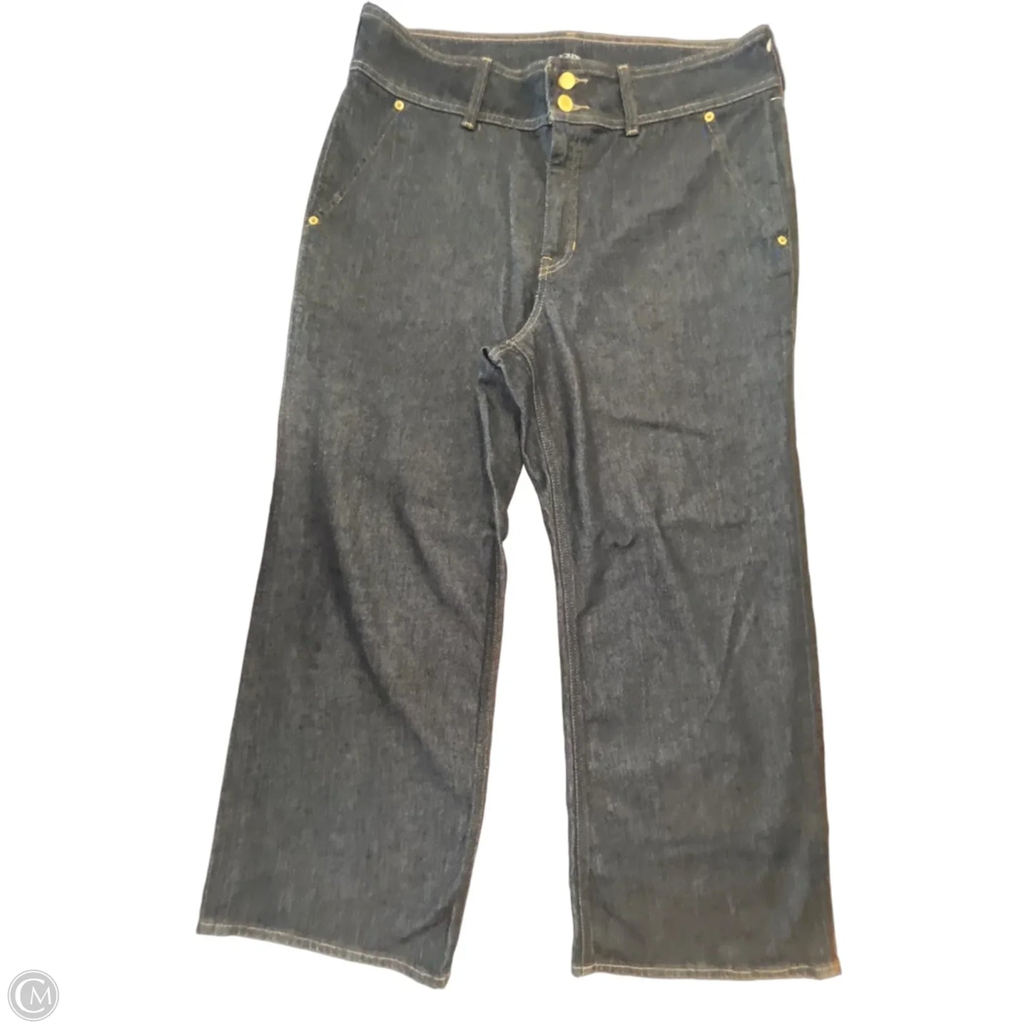 Jeans Wide Leg By J. Crew In Blue Denim, Size: 14